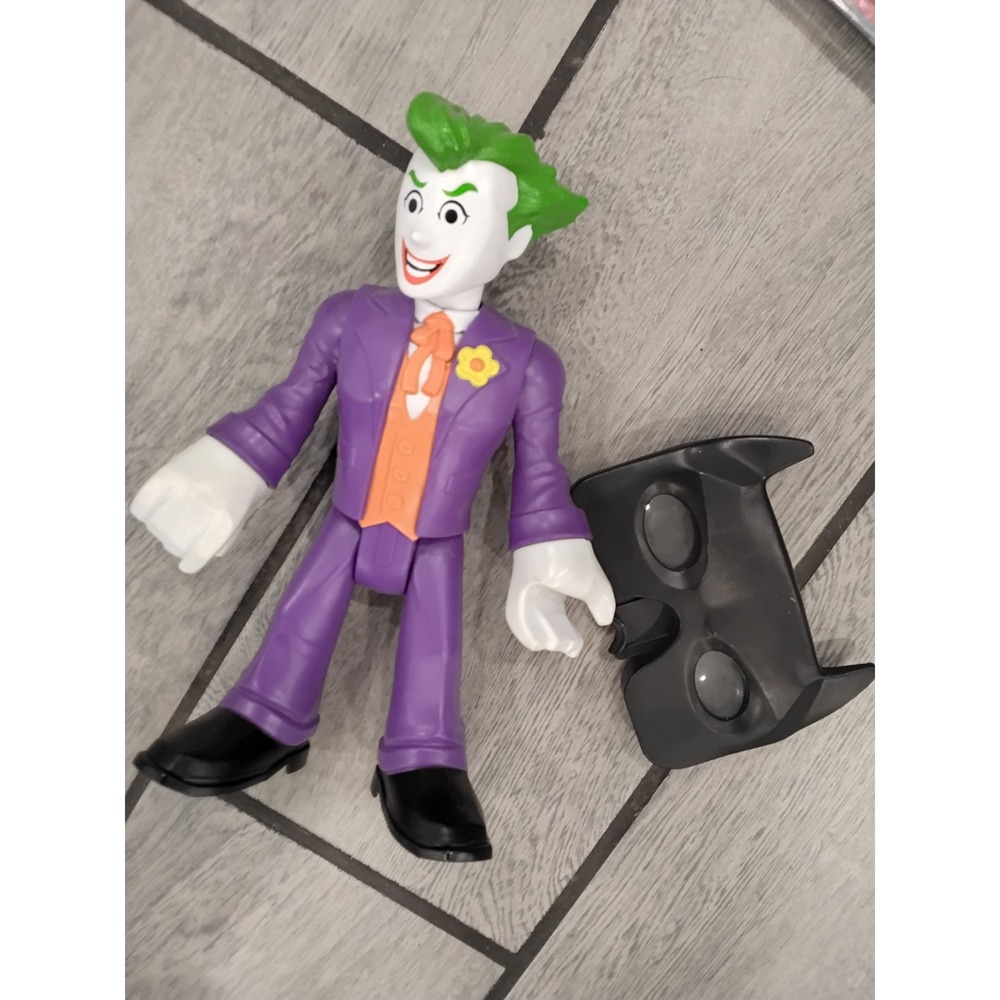 Fisher Price Imaginext DC Super‎ Friends The Joker Action Figure w Accessory Toy